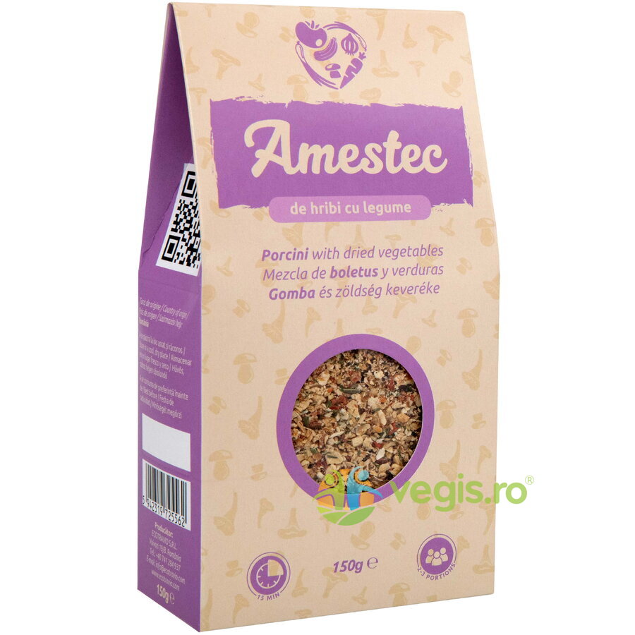 Oferte la Amestec de Hribi cu Legume fara Gluten 150g