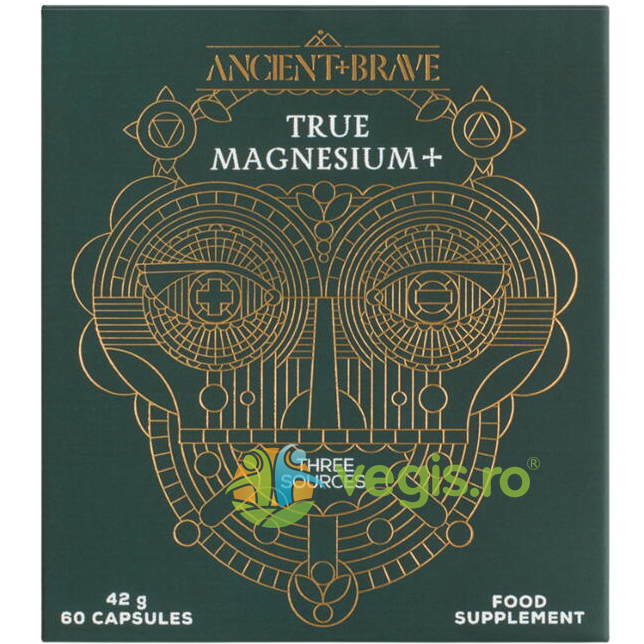 Oferte la True Magnesium + Bisglicinat, Taurat, Malat 60cps