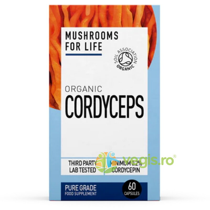 Oferte la Cordyceps 800mg Pure Grade Extract Ecologic/Bio 60cps
