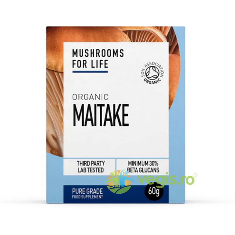 Oferte la Pulbere de Maitake 1000mg Pure Grade Extract Ecologica/Bio 60g