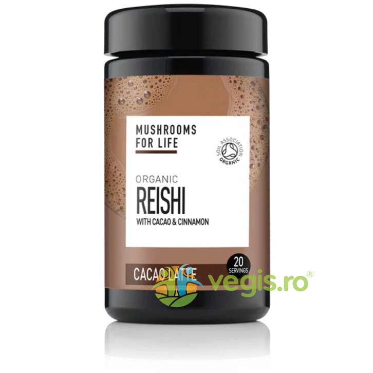 Oferte la Reishi Cacao Latte 1000mg Pure Grade Extract Ecologic/Bio 140g