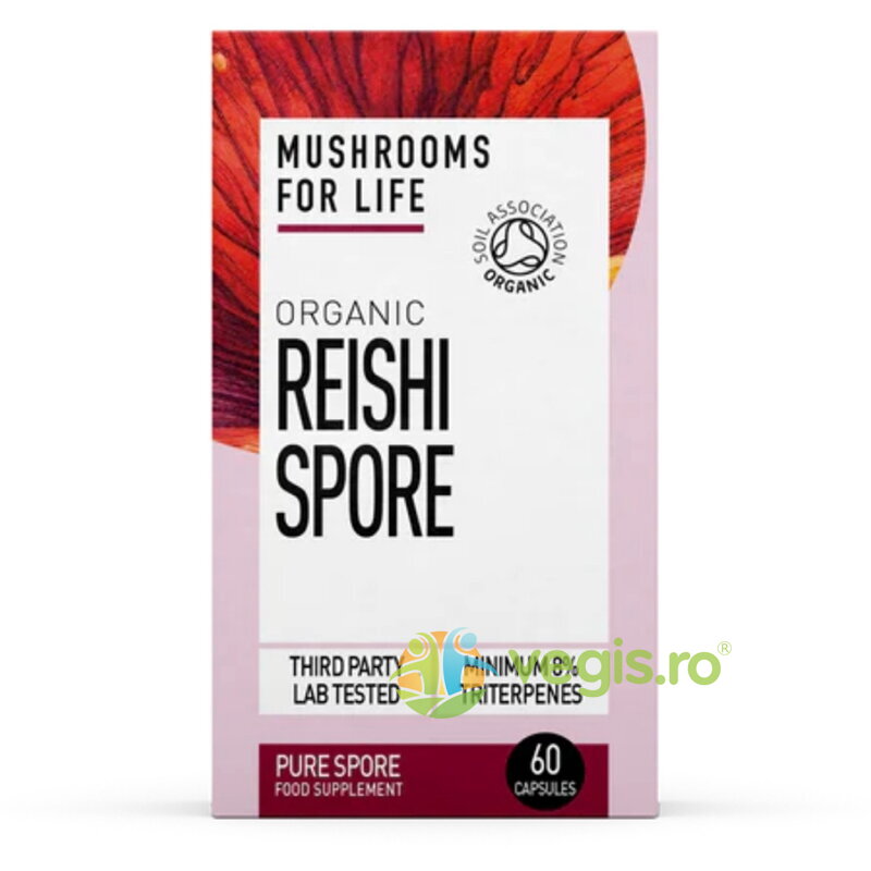 Oferte la Reishi Spore 800mg Ecologica/Bio 60cps