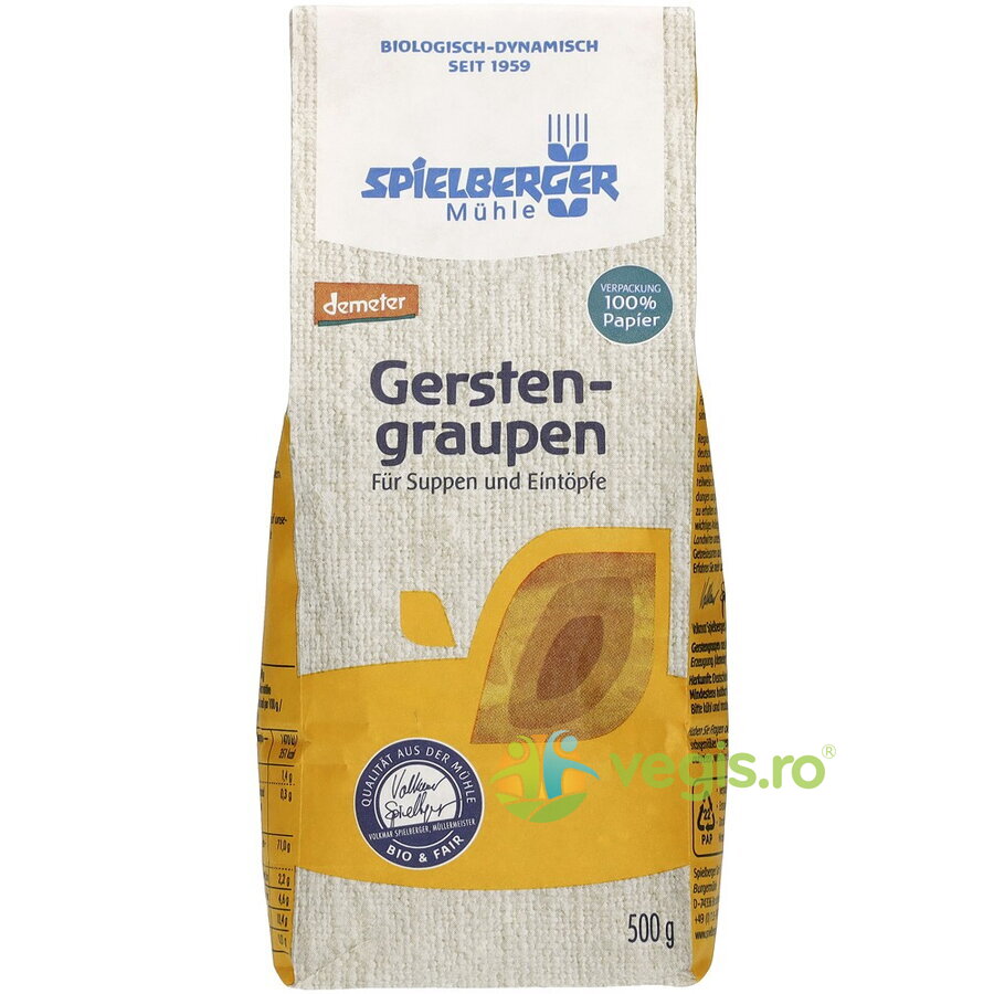 Oferte la Orz Decorticat Ecologic/Bio 500g