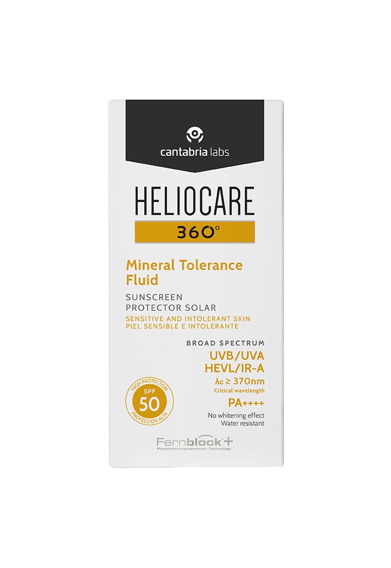 Oferte la Fluid protectie solara Cantabria Heliocare 360º Mineral Tolerance SPF50 - 50 ml