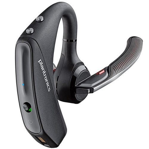 Oferte la Casca Bluetooth Voyager 5200 Control Vocal Wind Smart Butoane Control Microfon Fara Carcasa Negru