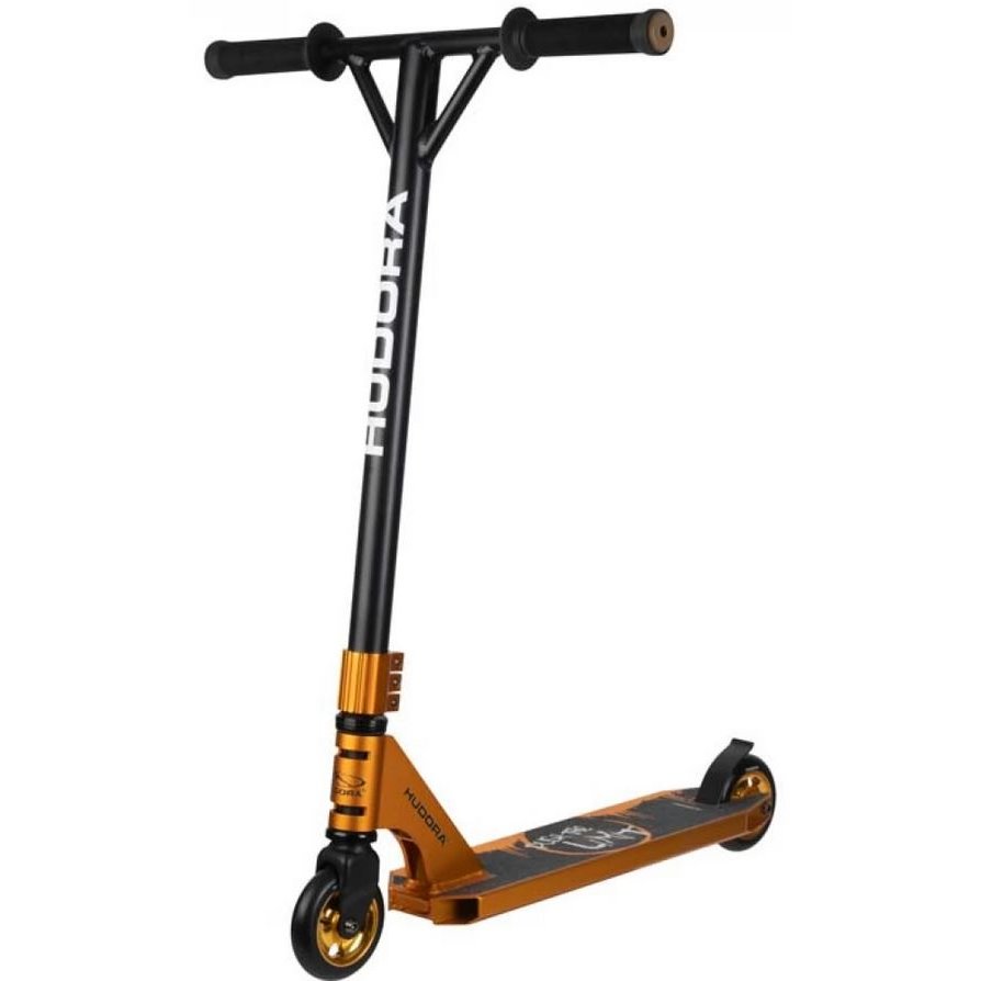 Oferte la Trotineta Stunt Scooter XR-25.1 Negru/Portocaliu