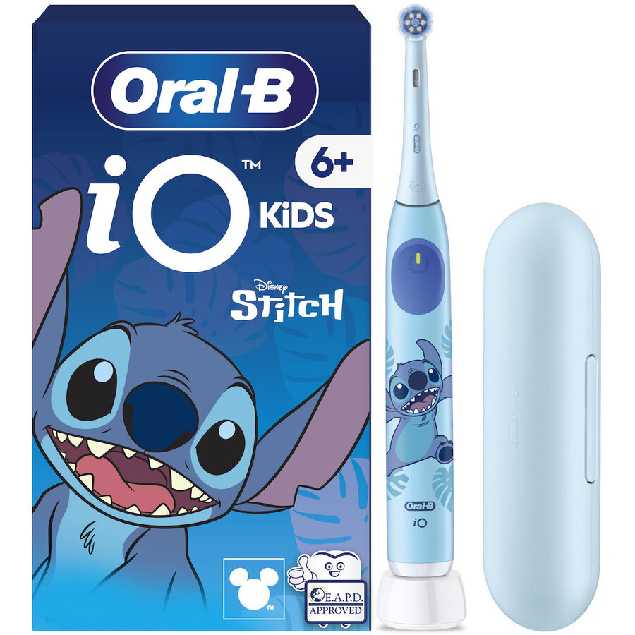Oferte la Periuta de Dinti Electrica iO Kids Stitch + Husa Albastru