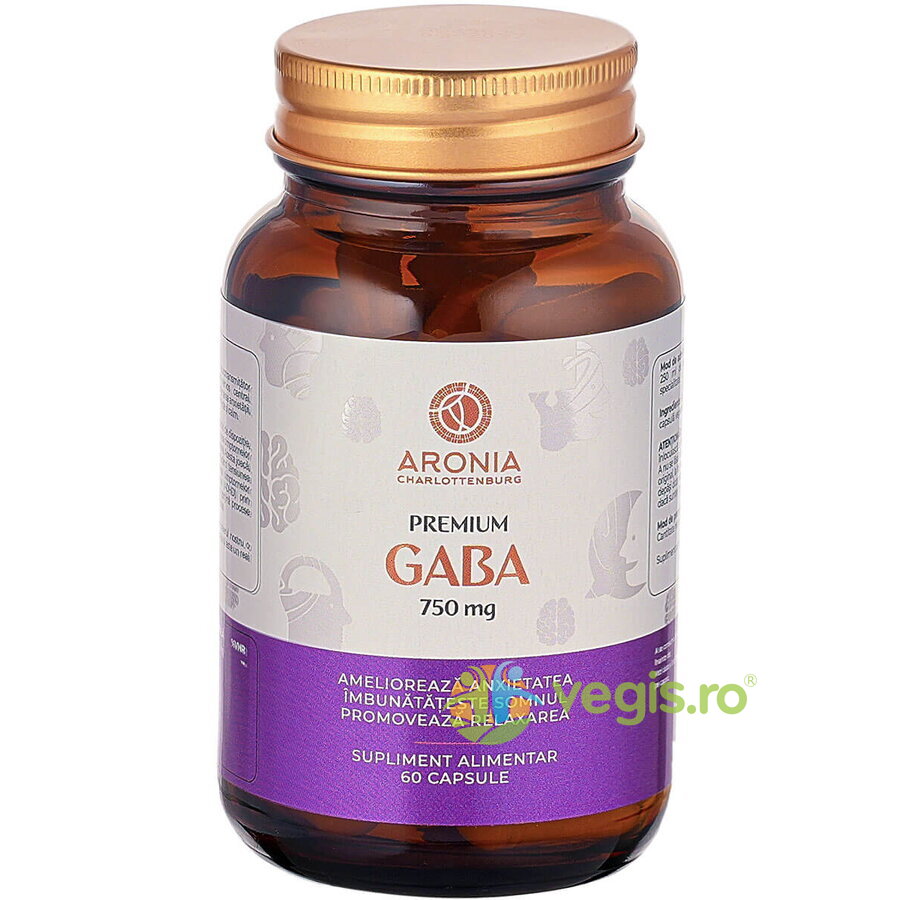 Oferte la Premium GABA 750mg 60cps