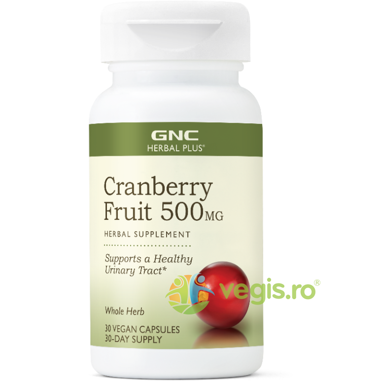 Oferte la Extract din Fruct de Merisor (Cranberry Fruit) 500mg Herbal Plus 30cps