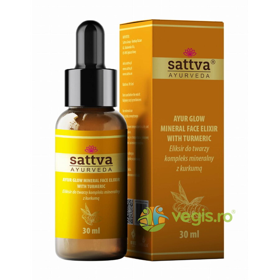 Oferte la Ser de Fata cu Turmeric si Minerale Ayur Glow 30ml