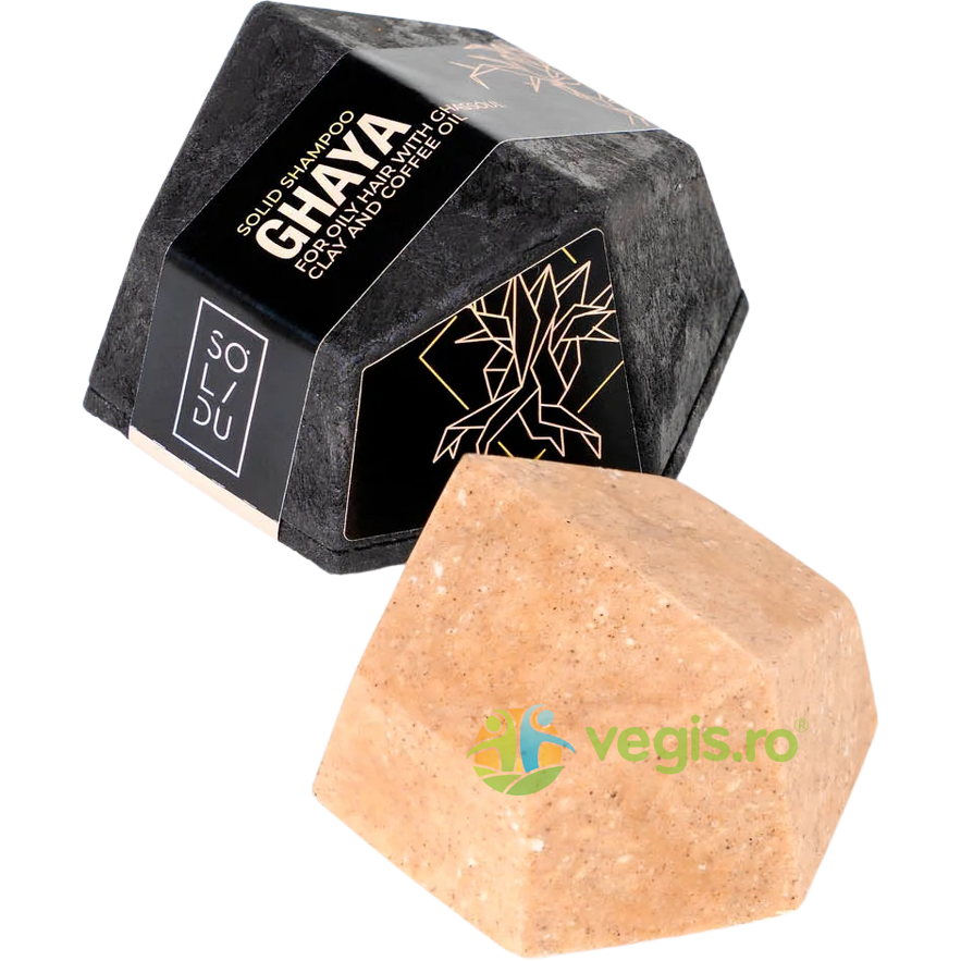 Oferte la Sampon Solid pentru Par Gras cu Argila Ghassoul si Ulei de Cafea 65g