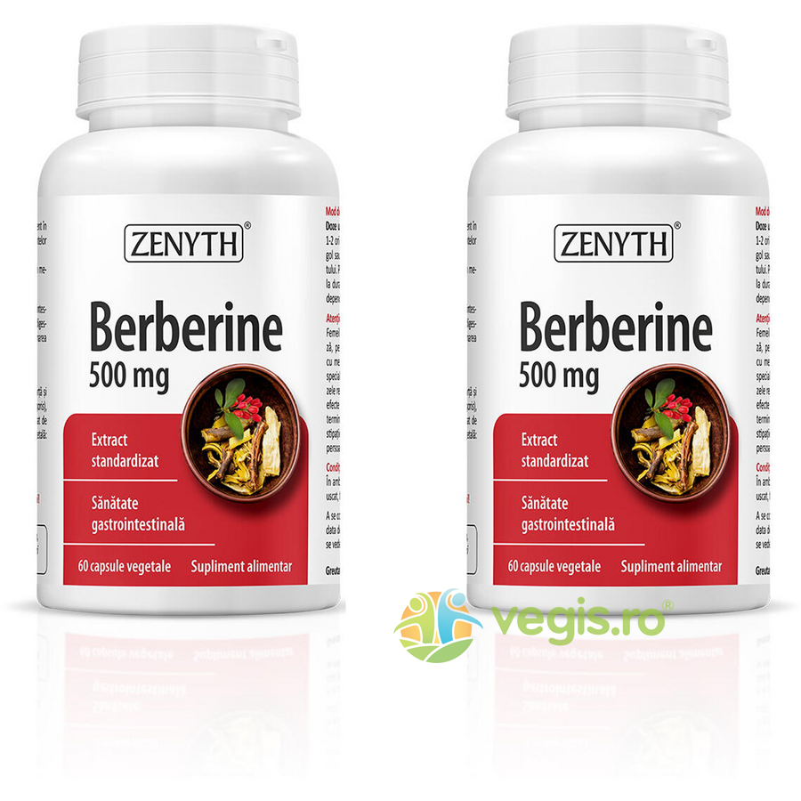 Oferte la Pachet Berberine 60cps+60cps