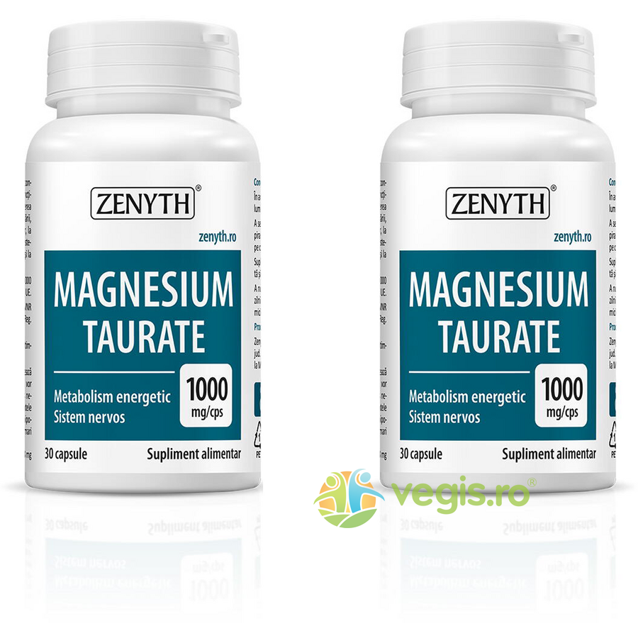 Oferte la Pachet Magnesium Taurate 1000mg 30cps+30cps