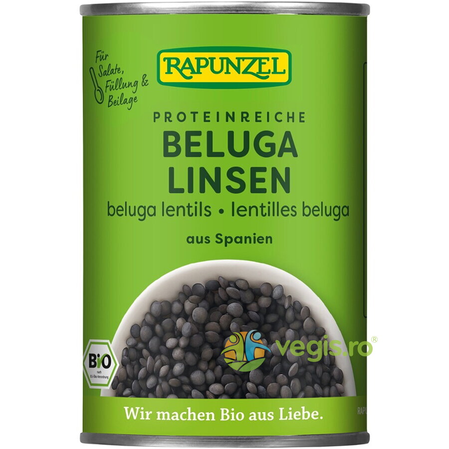 Oferte la Linte Beluga Neagra in Conserva Ecologica/Bio 400g