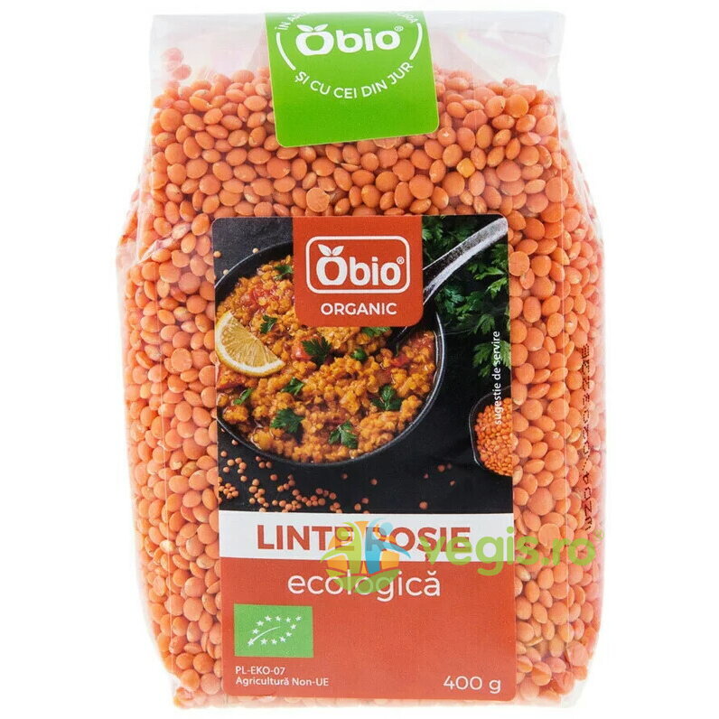 Oferte la Linte Rosie Ecologica/Bio 400g