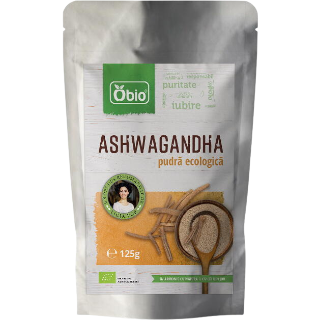 Oferte la Ashwagandha Pulbere Ecologica/Bio 125g