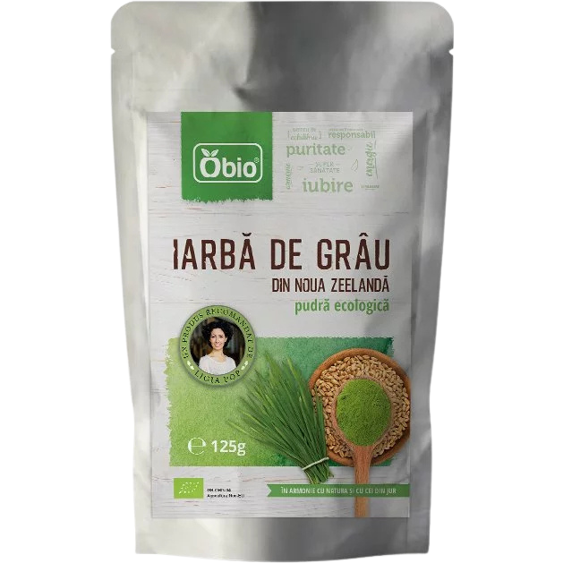 Oferte la Iarba de Grau Pulbere Ecologica/Bio 125g