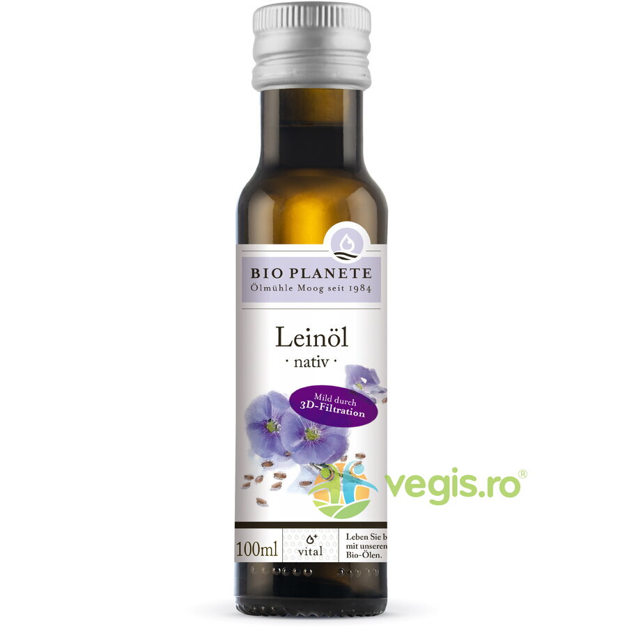 Oferte la Ulei din Seminte de In Nativ Ecologic/Bio 100ml