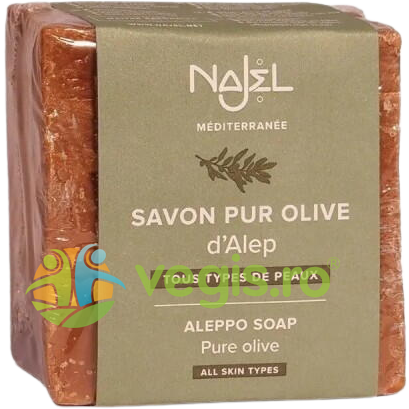 Oferte la Sapun Alep pentru Toate Tipurile de Piele cu 100% Ulei de Masline 190g