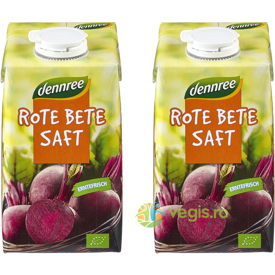Oferte la Pachet Suc de Sfecla Rosie Ecologic/Bio 500ml+500ml
