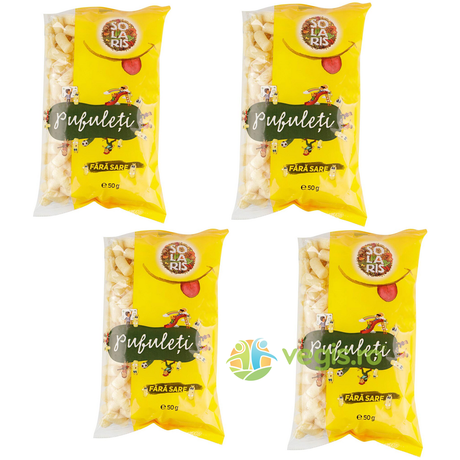 Oferte la Pachet Pufuleti fara Sare: 4 x 50g