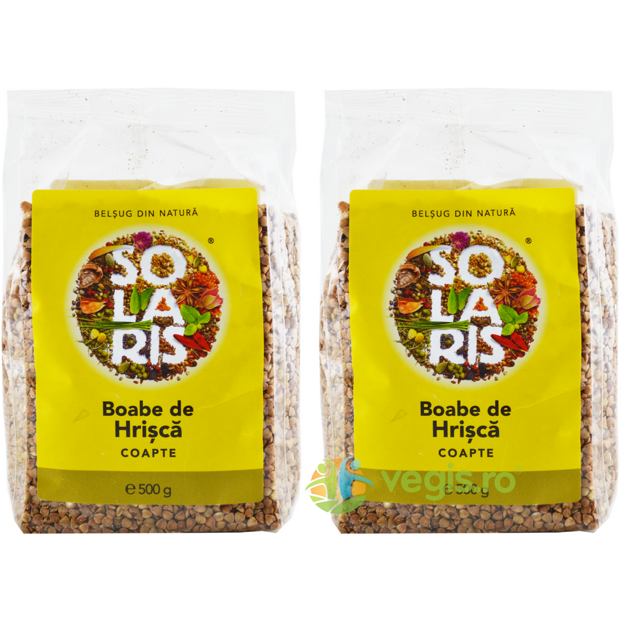 Oferte la Pachet Boabe de Hrisca Coapte 500g + 500g