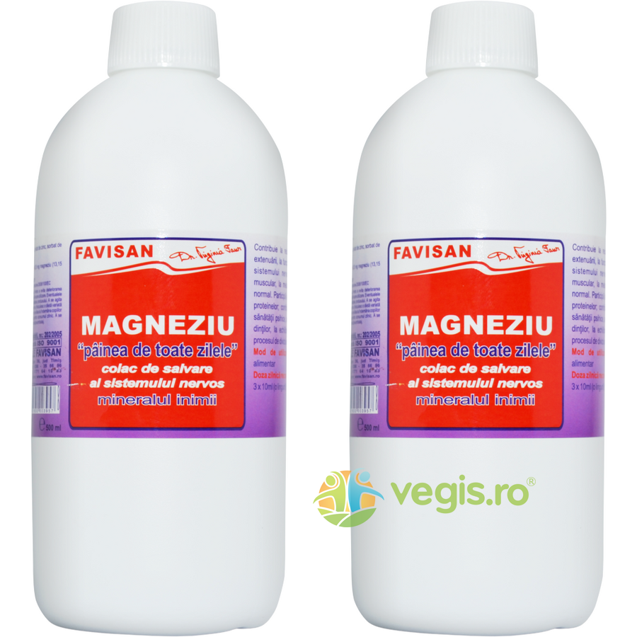 Oferte la Pachet Magneziu Lichid 500ml + 500ml