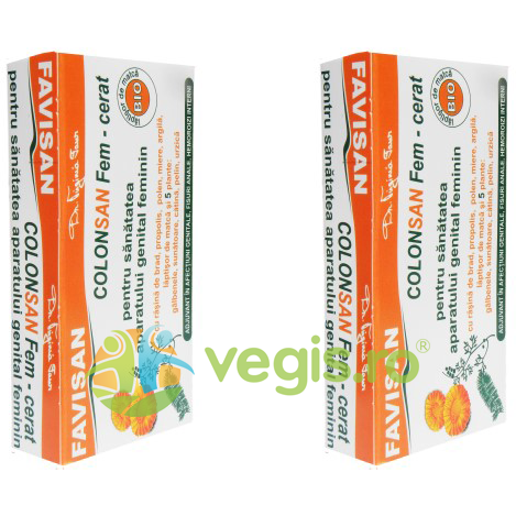 Oferte la Pachet Colonsan Fem Cerat pentru Femei cu Laptisor de Matca Bio 19g +19g