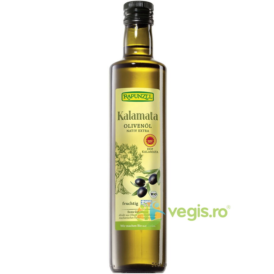 Oferte la Ulei de Masline Extravirgin Kalamata DOP Ecologic/Bio 500ml
