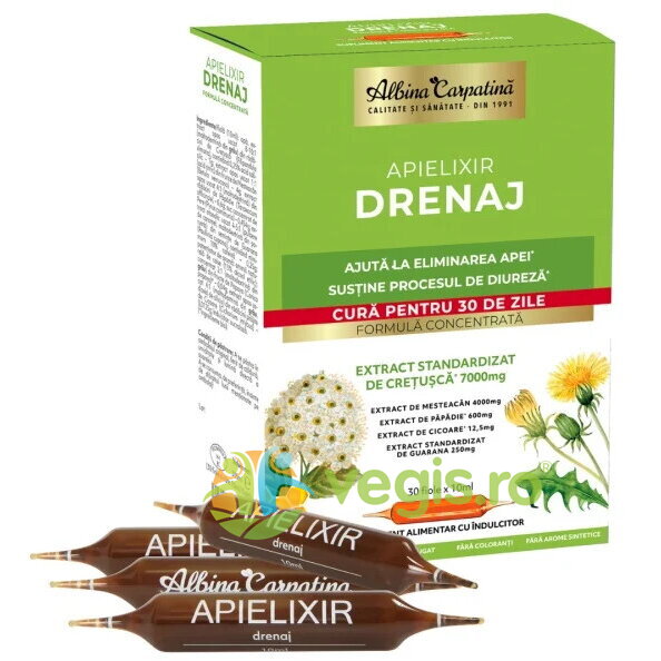 Oferte la Apielixir Drenaj 30 fiole
