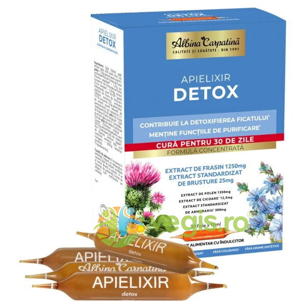 Oferte la Apielixir Detox 30 fiole