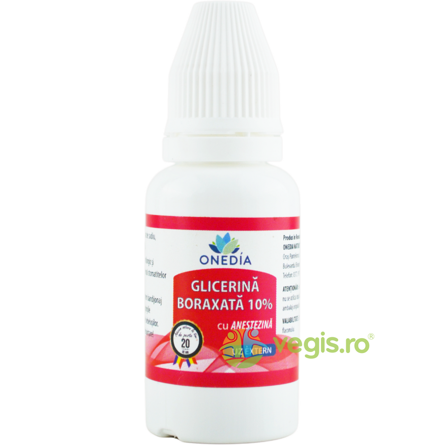 Oferte la Glicerina Boraxata 10% Anestezina 20g