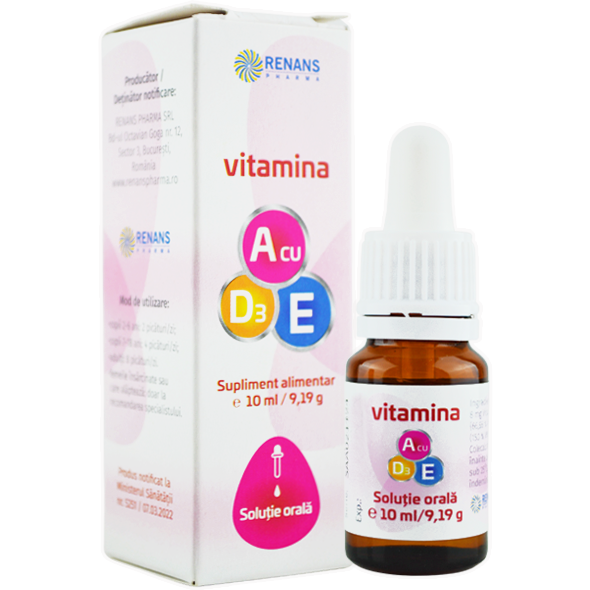 Oferte la Vitamina A cu E si D3 10ml