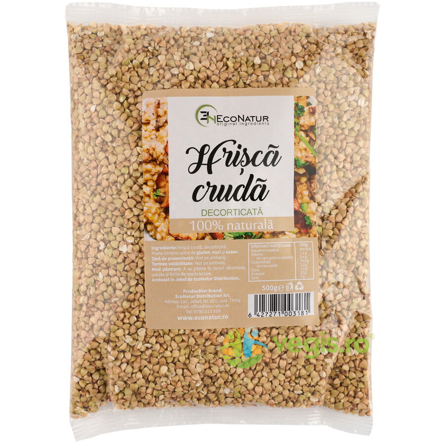 Oferte la Hrisca Cruda Decorticata 500g