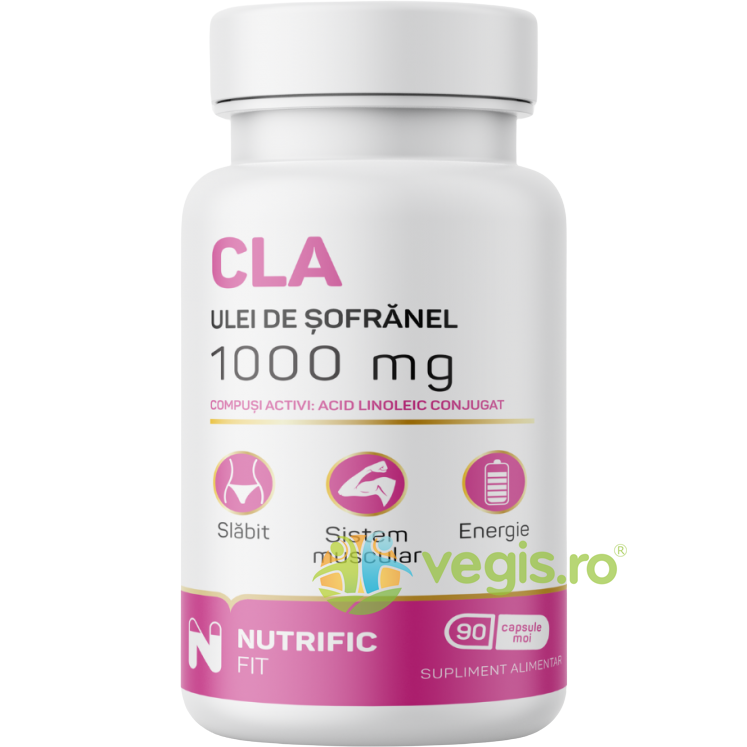 Oferte la CLA Ulei de Sofranel 1000mg 90cps moi