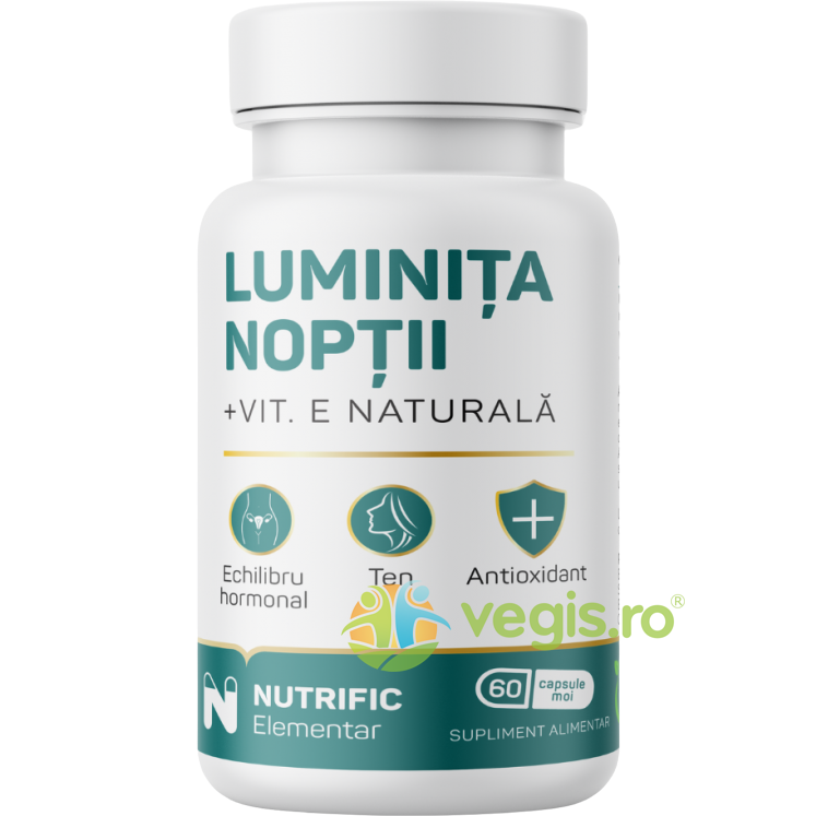 Oferte la Luminita Noptii cu Vitamina E Naturala 60cps moi