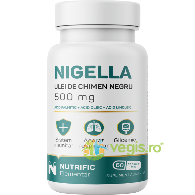 Oferte la Nigella Ulei de Chimen Negru 500mg 60cps moi