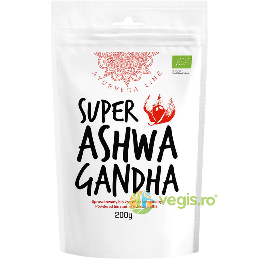 Oferte la Ashwagandha Pulbere Ecologica/Bio 200g