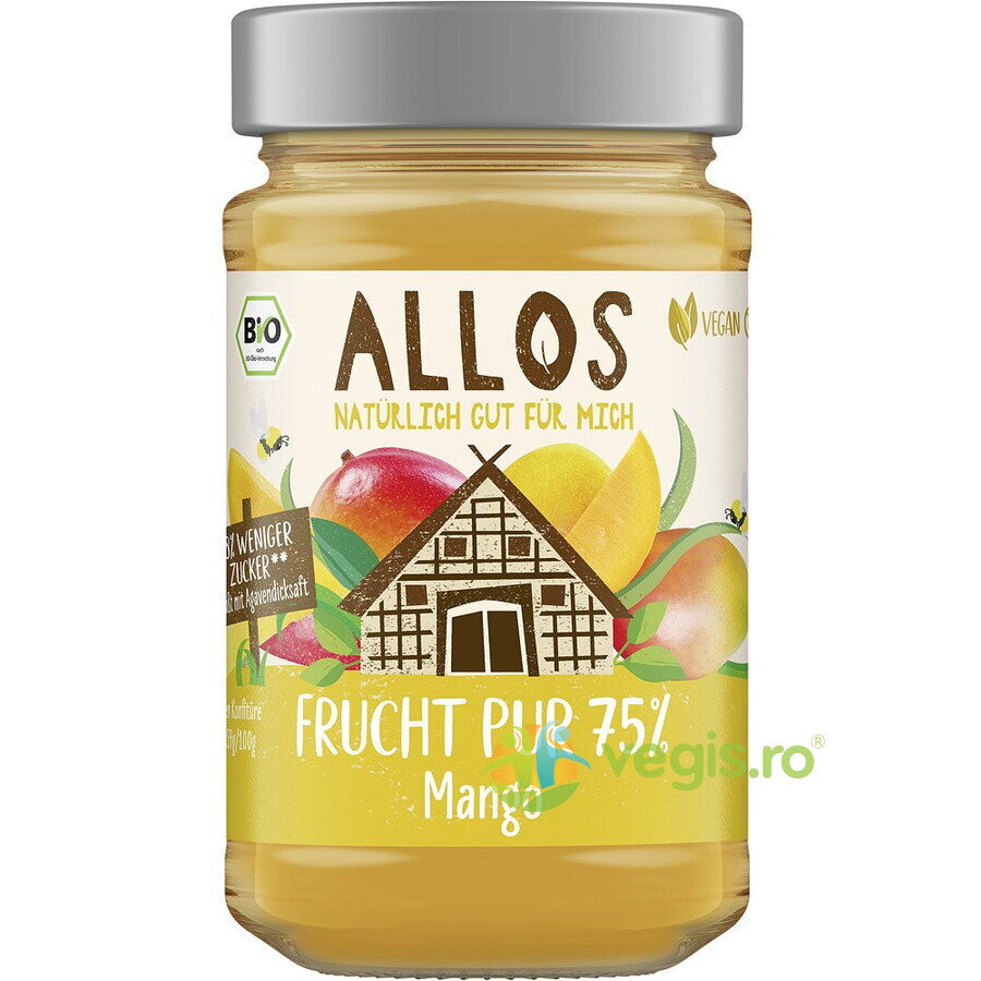 Oferte la Dulceata de Mango cu Sirop de Agave Ecologica/Bio 250g