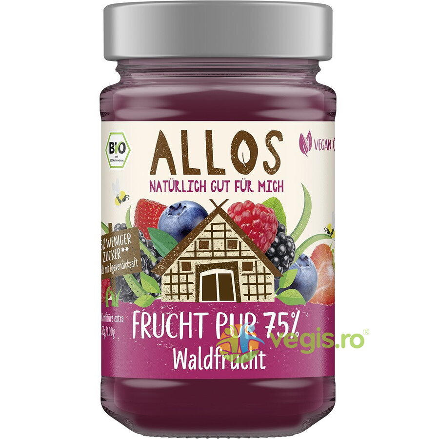 Oferte la Dulceata de Fructe de Padure cu Sirop de Agave Ecologica/Bio 250g