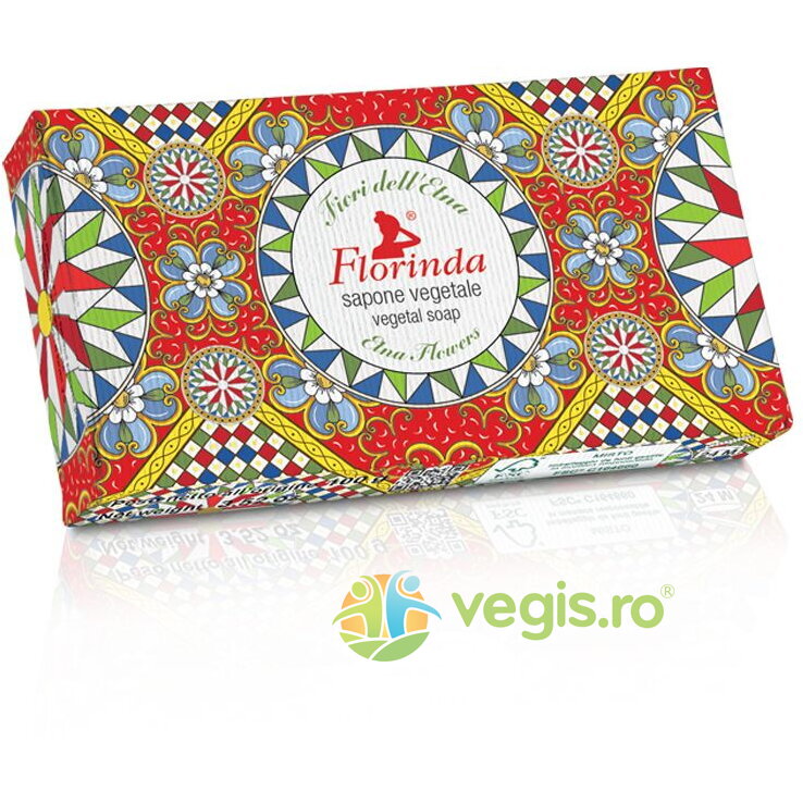 Oferte la Sapun Vegetal pentru Maini si Corp Etna Flowers Botteghe del Sole Florinda 100g