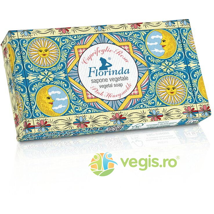 Oferte la Sapun Vegetal pentru Maini si Corp Pink Honeysuckle Botteghe Del Sole Florinda 100g