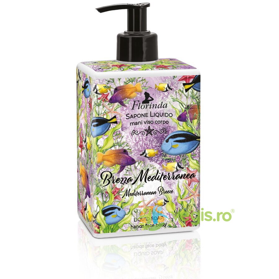 Oferte la Sapun Lichid pentru Maini, Fata si Corp Mediteranean Breeze Profumi de Mare Florinda 500ml
