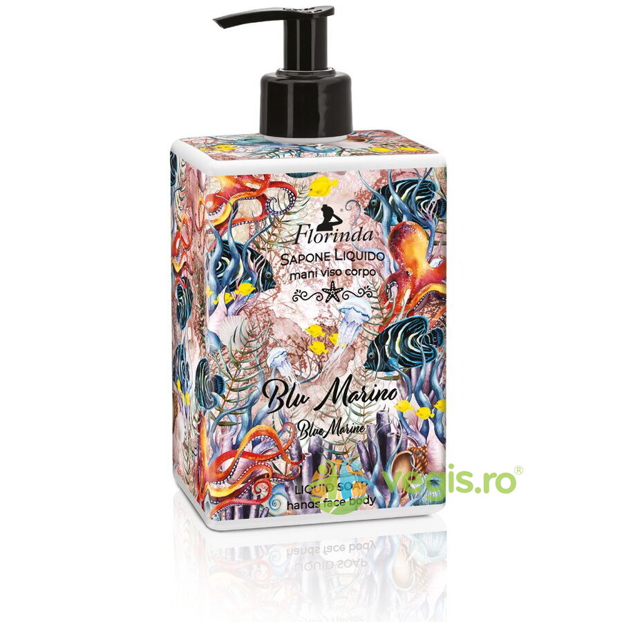 Oferte la Sapun Lichid pentru Maini, Fata si Corp Blue Marine Profumi di Mare Florinda 500ml
