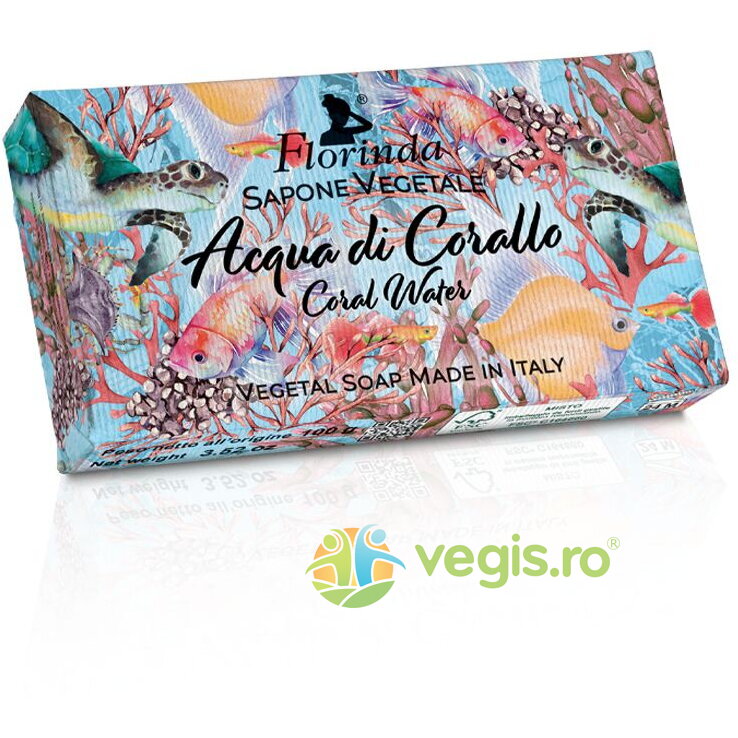 Oferte la Sapun Vegetal pentru Maini si Corp Coral Water Profumi di Mare Florinda 100g