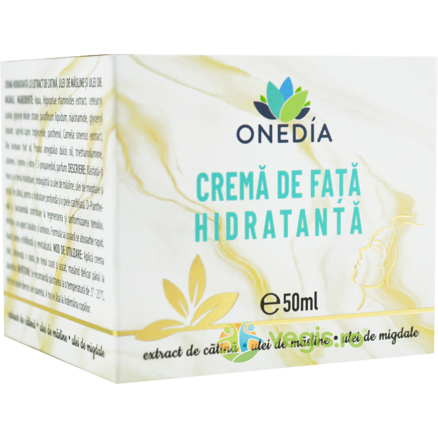 Oferte la Crema Hidratanta de Fata cu Extract de Catina, Ulei de Masline si Ulei de Migdale 50ml