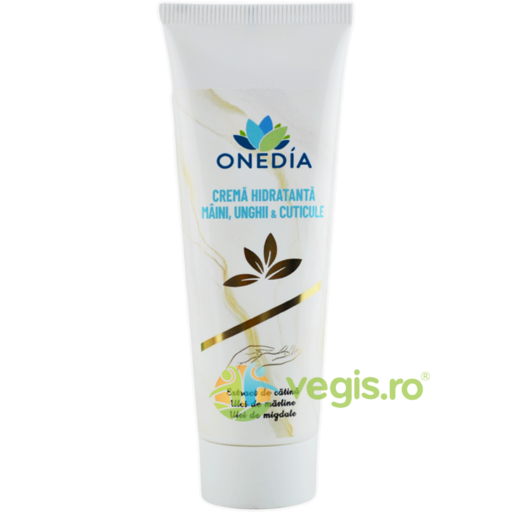 Oferte la Crema Hidratanta pentru Maini, Unghii si Cuticule cu Extract de Catina, Ulei de Masline si Ulei de Migdale 100ml