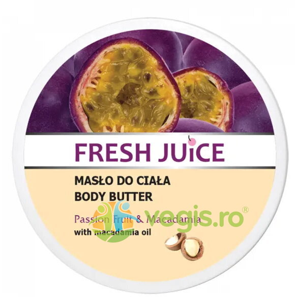 Oferte la Unt de Corp cu Fructul Pasiunii si Macadamia 225ml
