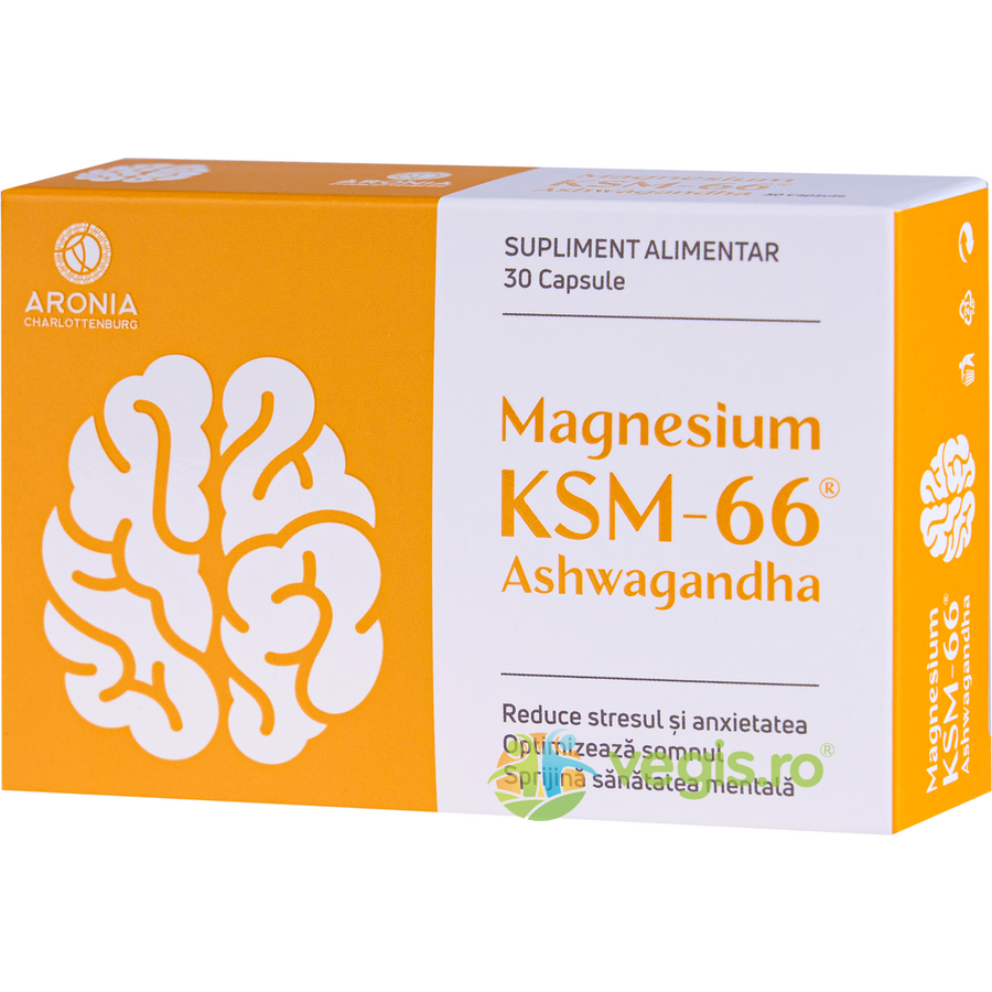 Oferte la Magnesium + Ashwagandha KSM-66 30cps