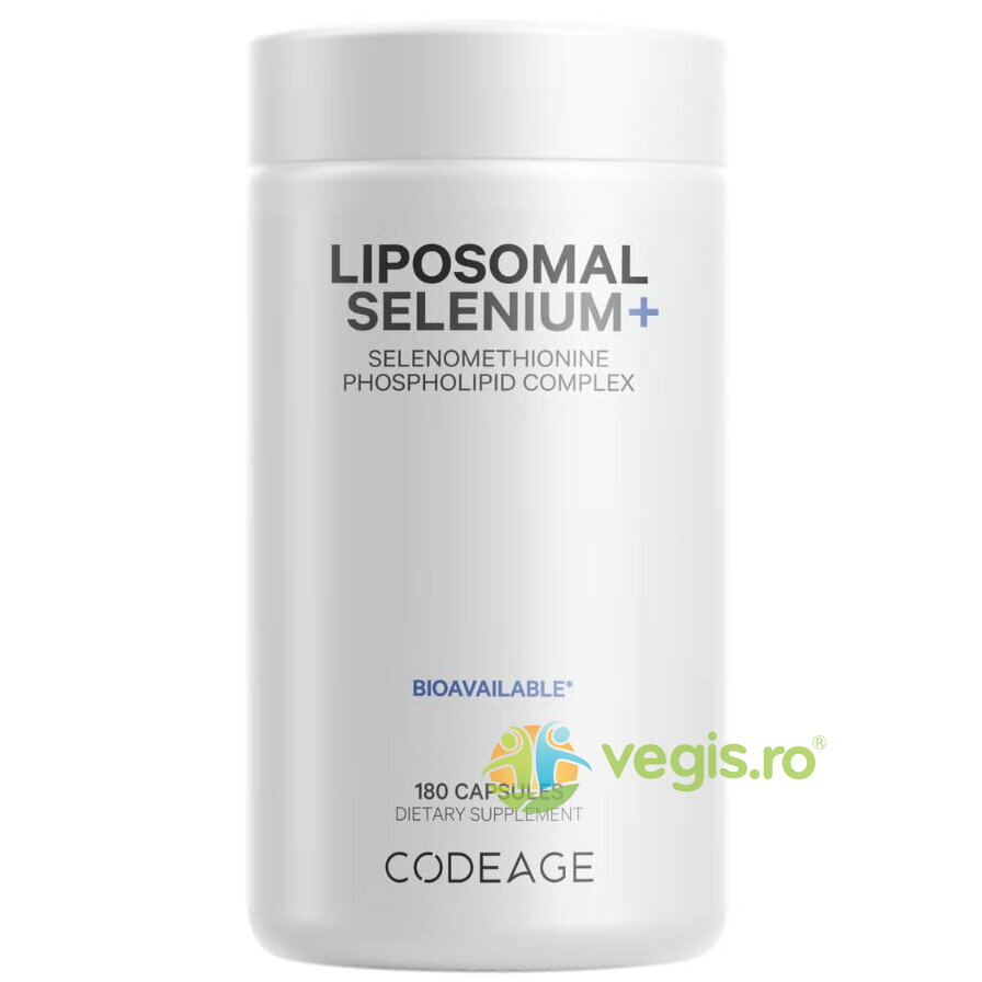 Oferte la Seleniu Lipozomal Complex cu Fosfolipie din Selenomentionina 180cps